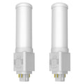 Universal Horizontal Quad Style G24Q 4-Pin LED Bulb, CFL Replacement, Type A+B, 4CCT 2700K/3000K/4000K/5000K