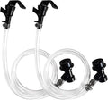 3ft Ball Lock Beer Line Assembly Liquid Line Picnic Tap Ball Lock Quick Disconnect Faucet Food Safe Clear Tube Kit