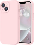 Designed for iPhone 14 Case, Premium Silicone with [Soft Anti-Scratch Microfiber Lining] Shockproof Protective Phone