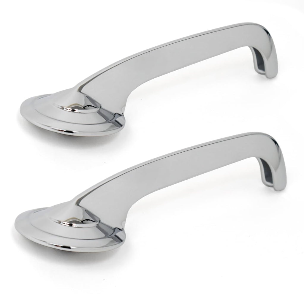 Inside Door Handle Chrome PAIR For Ford Thunderbird 1955-1956
