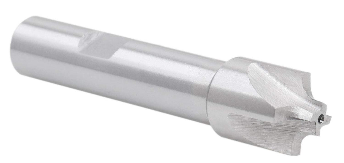 Accusize 1/8" x 1/2"(R x Shank) Corner Rounding End Mill, 1011-0018