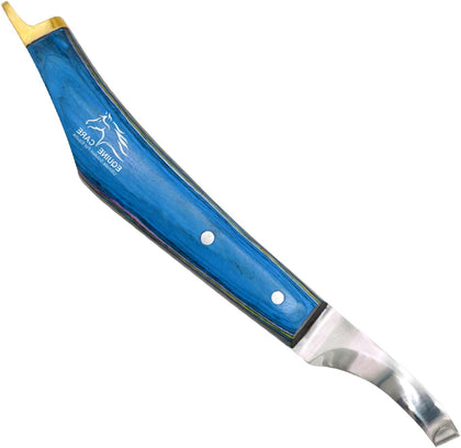 Hoof Pick Knife, Left-Handed, 2-in-1 Farrier Tool for Horses