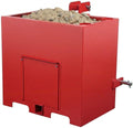 3 Point Ballast Box for Tractor Category 1, 800 LBS Capacity 5 Cu.ft Volume, Heavy Duty Steel with Standard 2" Hitch