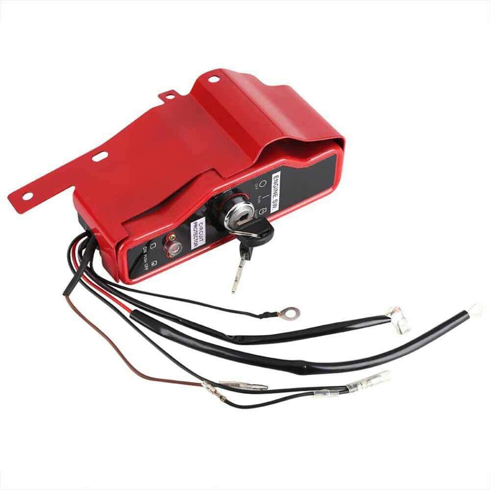 Ignition Switch Box w/ Key For DuroMax XP7HPE 7HP Electric Start Engine
