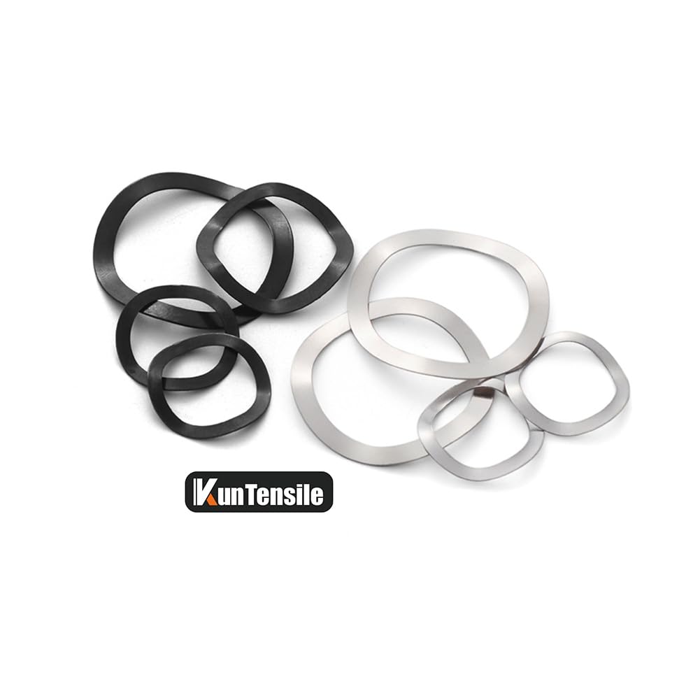 Wave Washer Assortment Kit, 240pcs Wave Spring Washer M3-M25, 304 SS