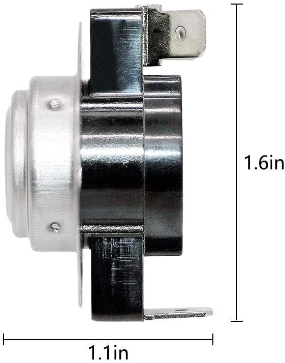 2026 Upgraded 6931EL3003D Dryer Thermal Fuse 6931EL3001F Dryer Thermostat L125-31C Replacement Fit for KenM0re LG Replaces dle5955w dle2050w dle2301r AP5072172 AP4440975 PS3530482 PS3530485 by Romalon