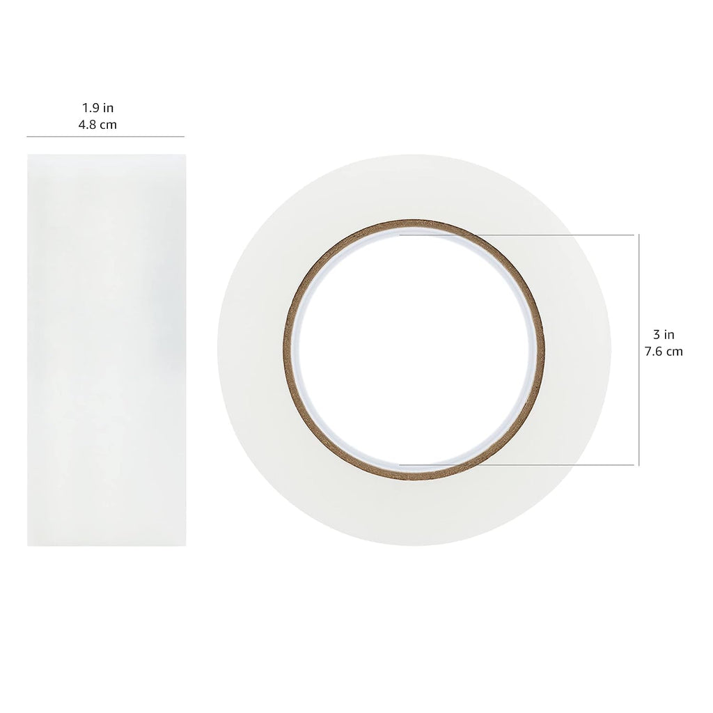 Strong Adhesive Packing Tape for Moving Boxes, Shipping and Sealing, Clear, 1.88" x 109 Yards, 6-Pack, Total 654 Yards