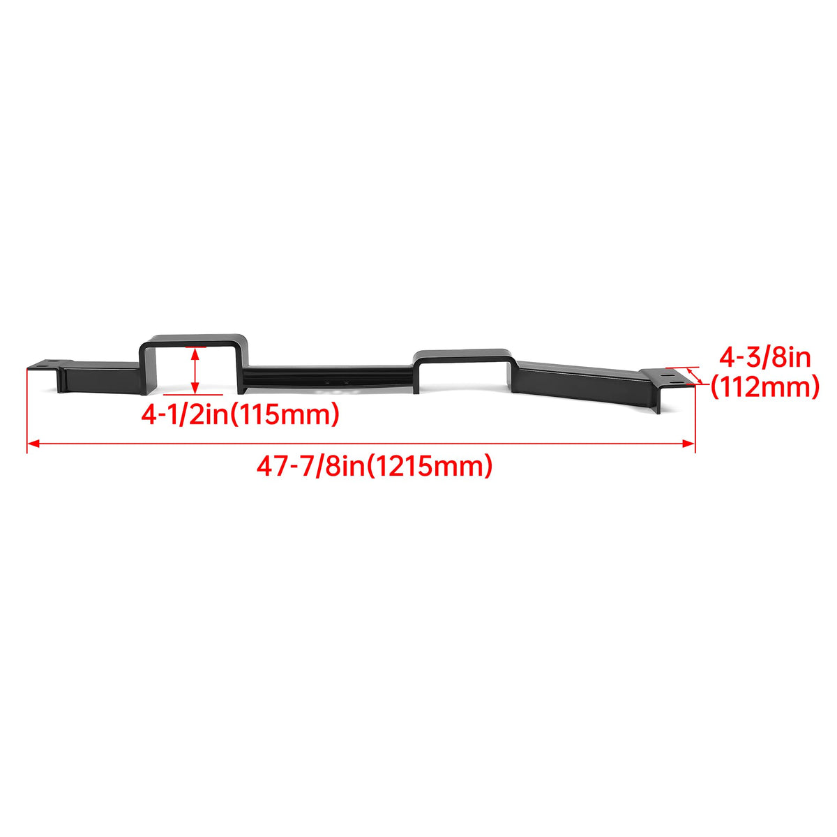 ALMULOO Transmission Crossmember Compatible with 1977-1990 GM B-Body