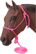 Tough1 Poly Rope Halter with Lead