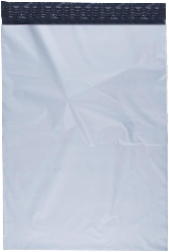 Poly Mailers Shipping Envelopes Bags, 12 x 15.5 - inches, 100 Bags
