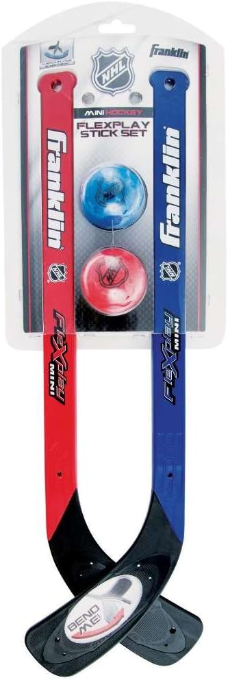 NHL Flex Play Hockey Sticks and Ball Set - 2 Players