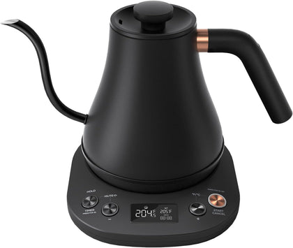 Electric Kettle Gooseneck Pour Over Kettle ±1℉ Temperature Control Quick Heating Water Boiler for Coffee & Tea &