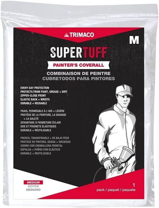 SuperTuff Polypropylene Coverall, Medium