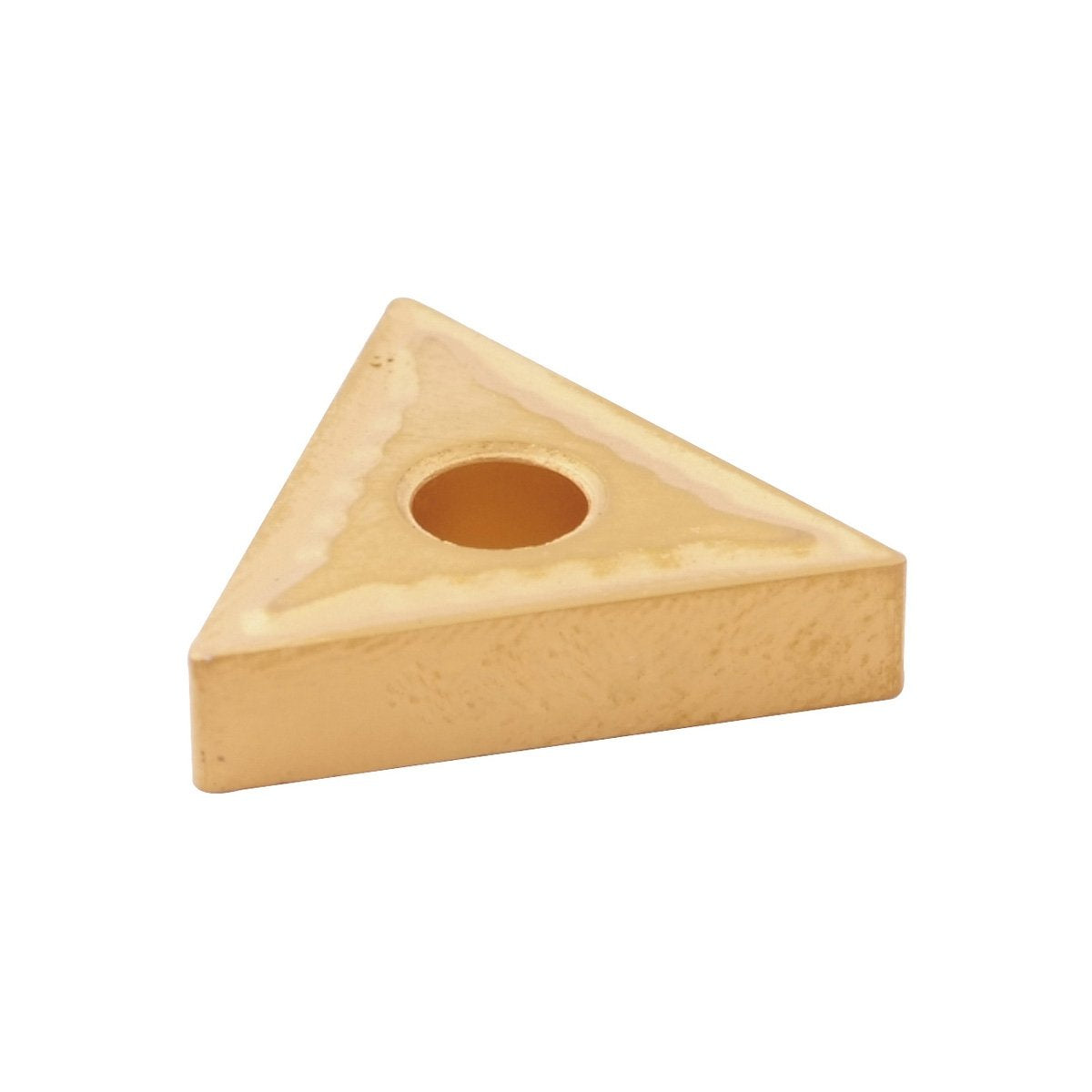 HHIP 6002-0011 TNMG 321 Tin Coated C5 Triangle Negative Rake Carbide Insert, 3/3" IC