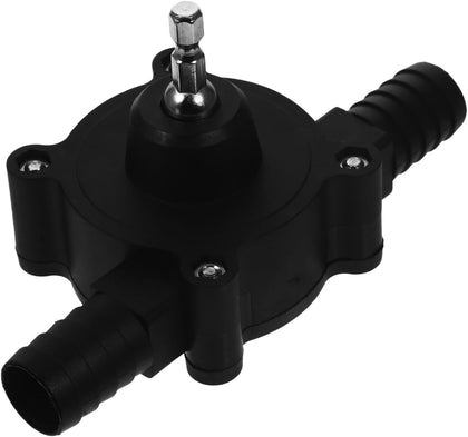 Portable Water Pump for Drilling Compact Oil Fluid Transfer Pump for Home Use Easy to Connect Electric Drill