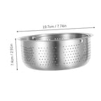 Stainless Steel Steamer Basket Insert for Rice Cooker, Silver