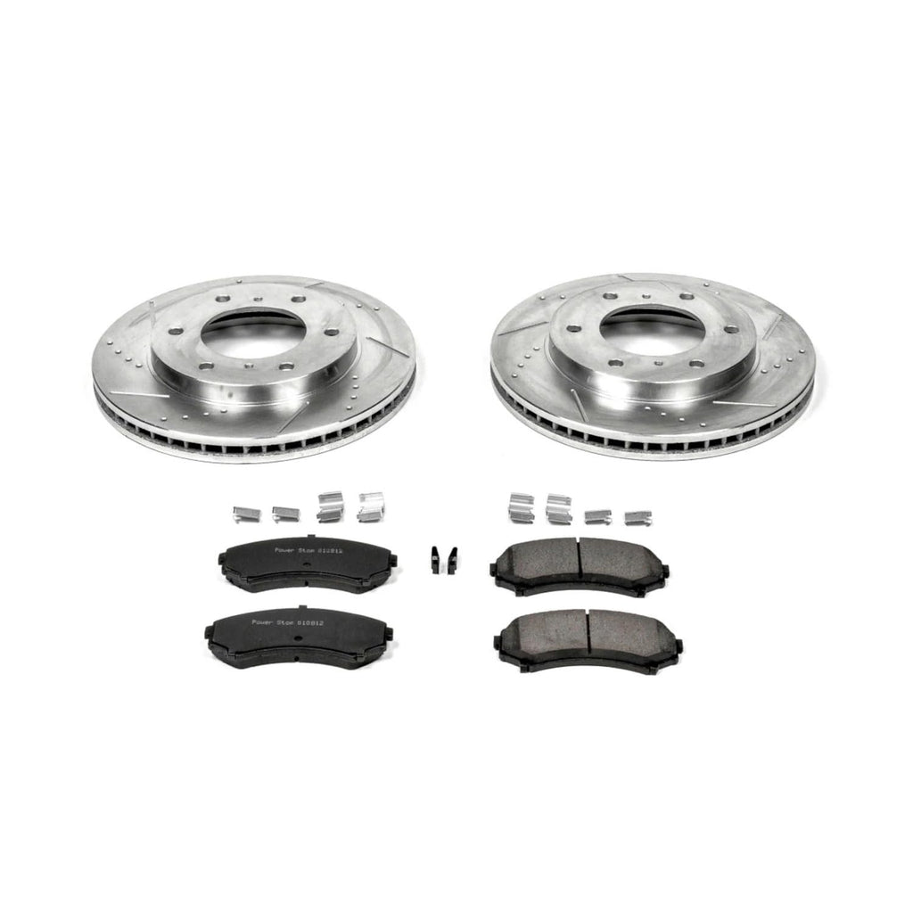 PowerStop Z23 Performance Brake Pad & Rotor Kit Front K148