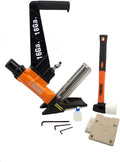 PF1618GLCN Pneumatic 3-in-1 16-Gauge and 18-Gauge 2" Flooring Nailer with Flooring Mallet and Interchangeable Base