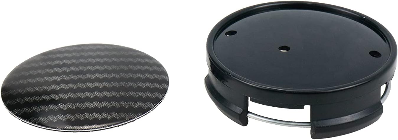 4PCS Wheel Center Caps, 62mm Wheel Rim Hub Center Covers | ABS Snap-in Vehicle Center Covers 63mm Lug to Lug