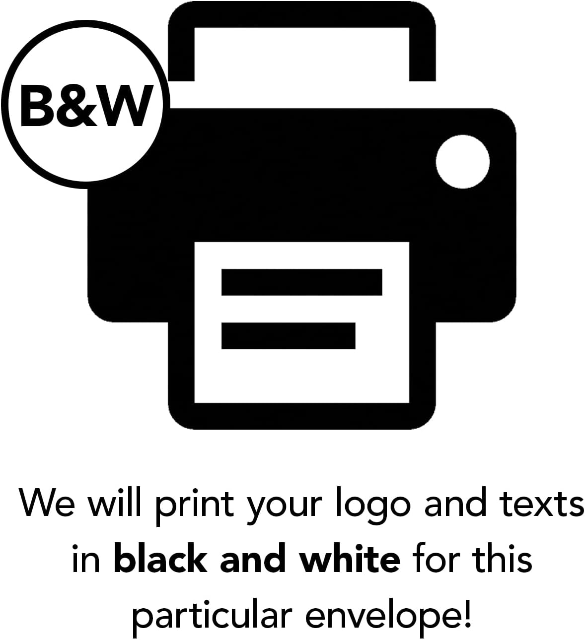 Customize Your 9" x 12" Catalog Envelopes - Upload Your Black & White Logo/Design and Return Address - Custom