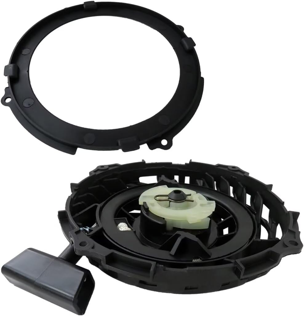 Recoil Pull Starter Assembly Compatible with Snapper 12A-A2BE707 Lawn Mowers 21" 140cc Engine(Black),Compatible with Briggs & Stratton 08P502 093J02 09P602 09P702 Engines