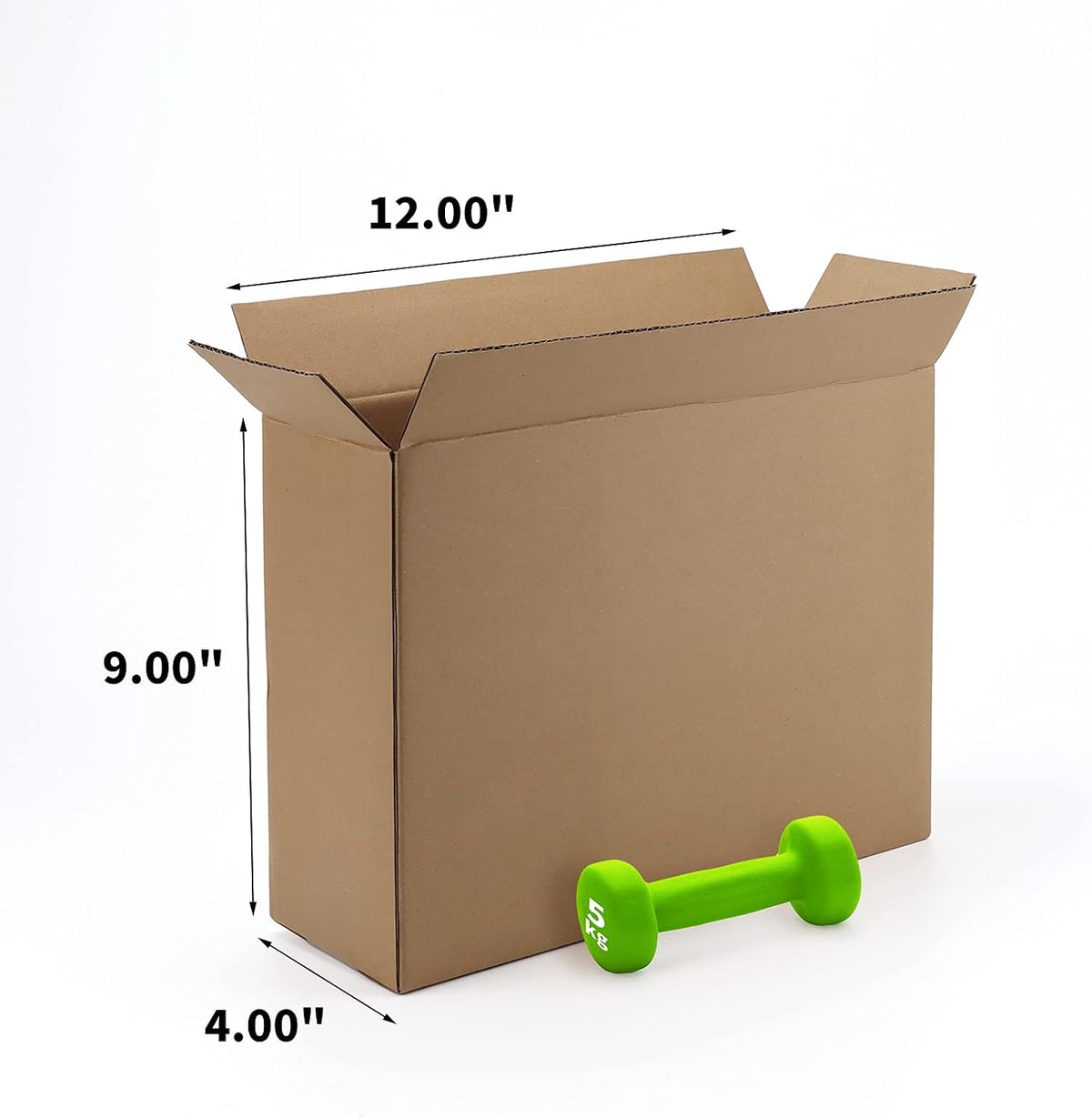 Shipping Boxes 12x9x4, Cardboard Shipping Mailing Box for Packaging, 25 Packs