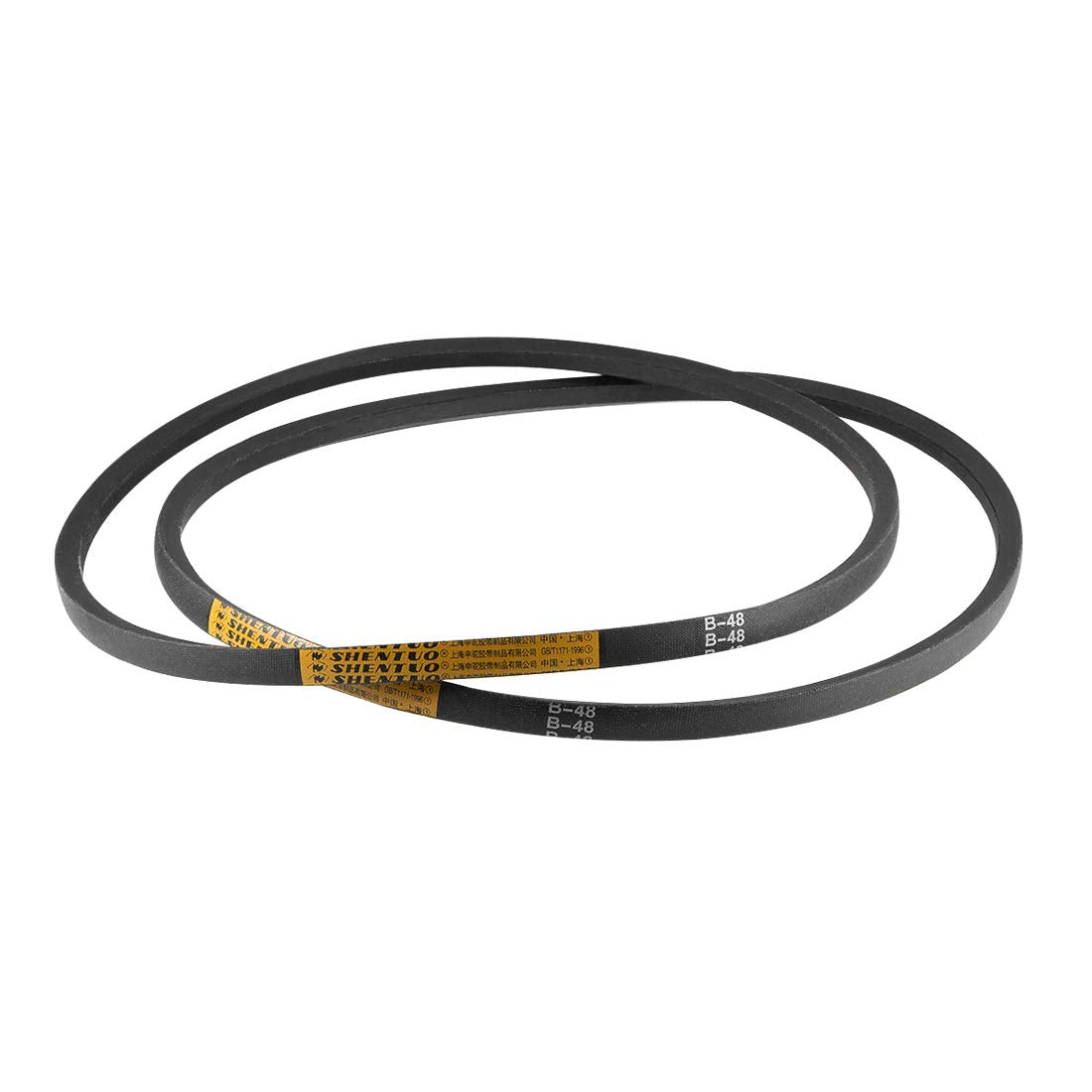 uxcell B48 V-Belts 48" Pitch Length, B-Section Rubber Drive Belt 2pcs