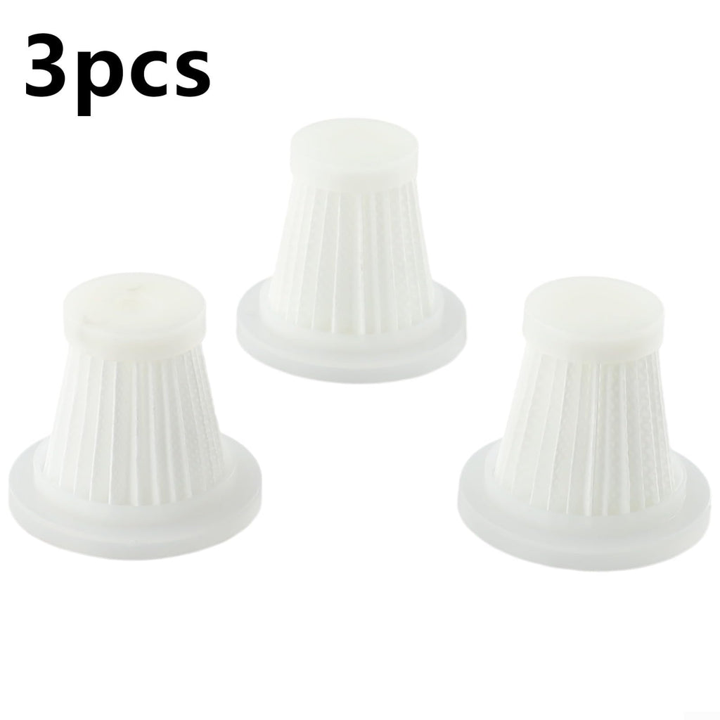 Handheld Vacuum Filter, Washable Reusable Filter, Replaceable Dust Filter For Mini Wireless Vacuum Cleaner, Filters Harmful Substances(3 PACK)