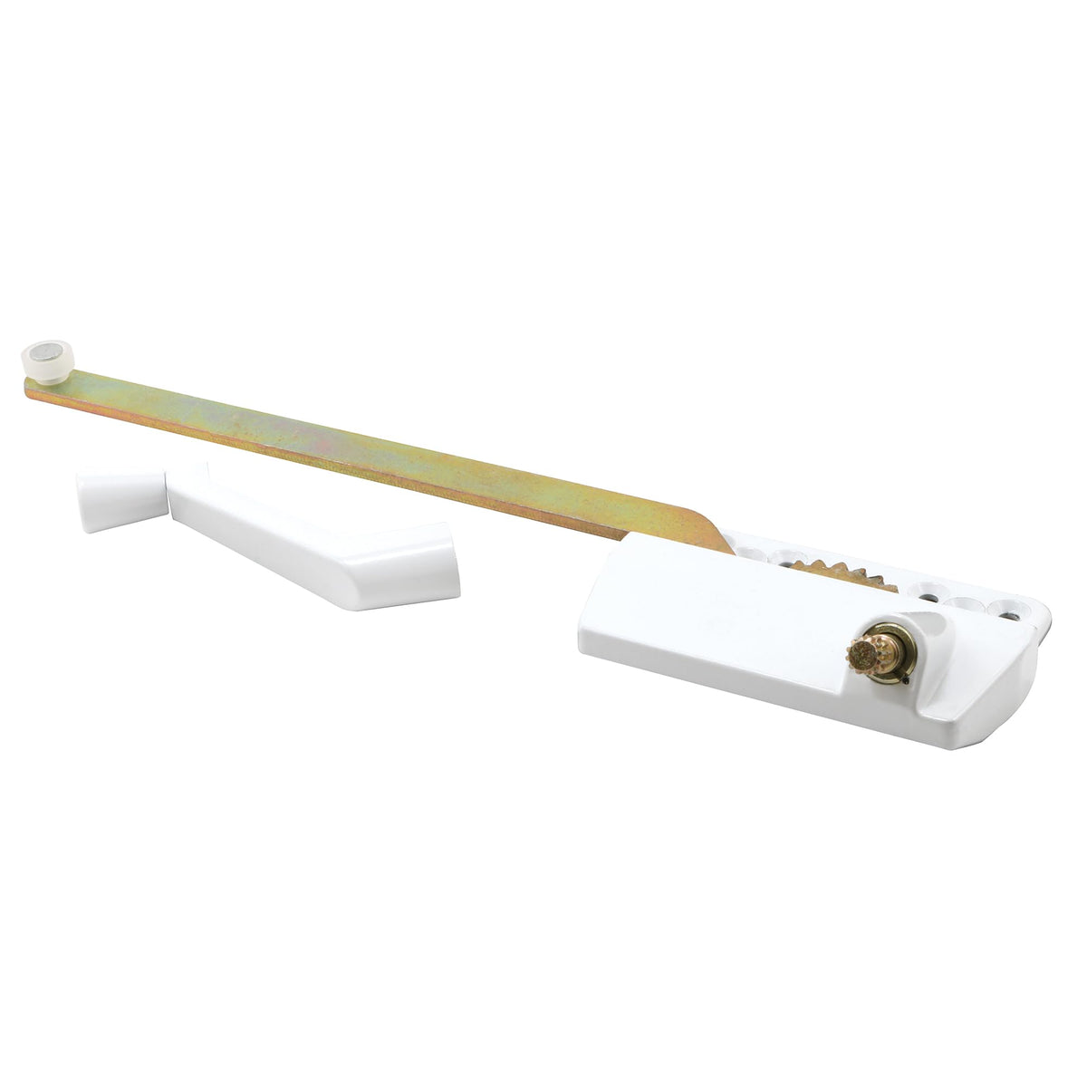 Prime-Line TH 23022 9-1/2 In. Single-Arm Left-Hand Casement Operator, White Finish (Single Pack)