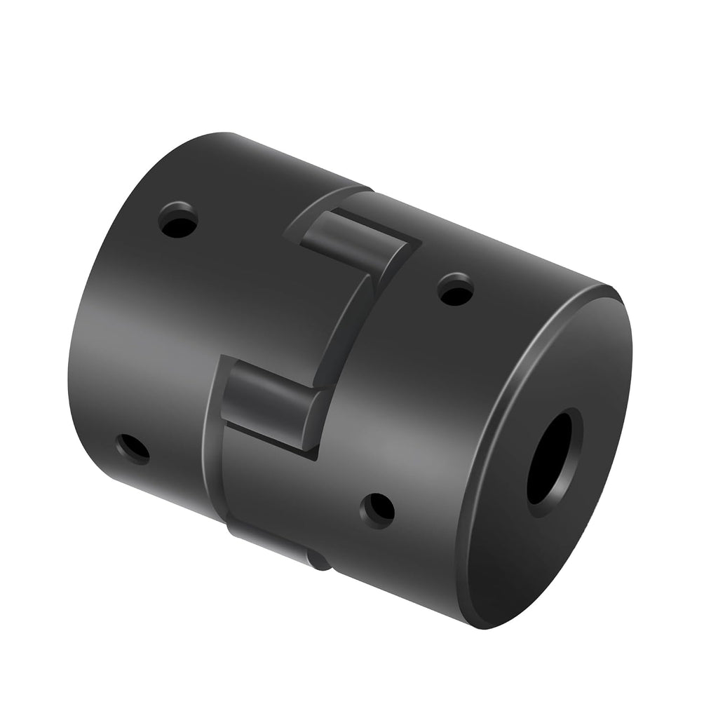XiKe L075 Flexible L-Jaw Coupling 3/8" to 3/8" Bore with Keyway & Spider