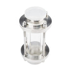 SENFUID Flow Sight Pipe Glass Diopter 2 Inch Ferrule Tri Clamp