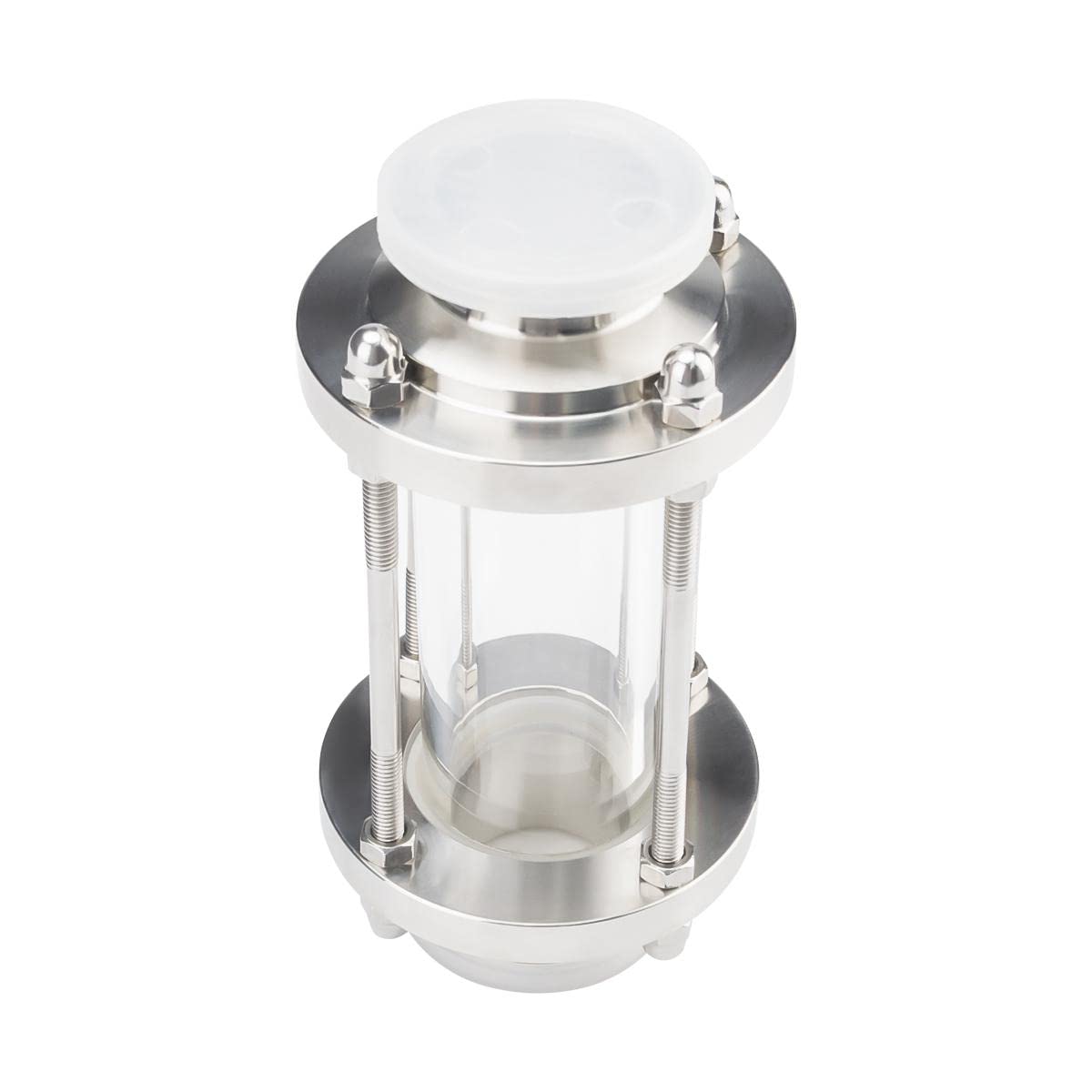 SENFUID Flow Sight Pipe Glass Diopter 2 Inch Ferrule Tri Clamp