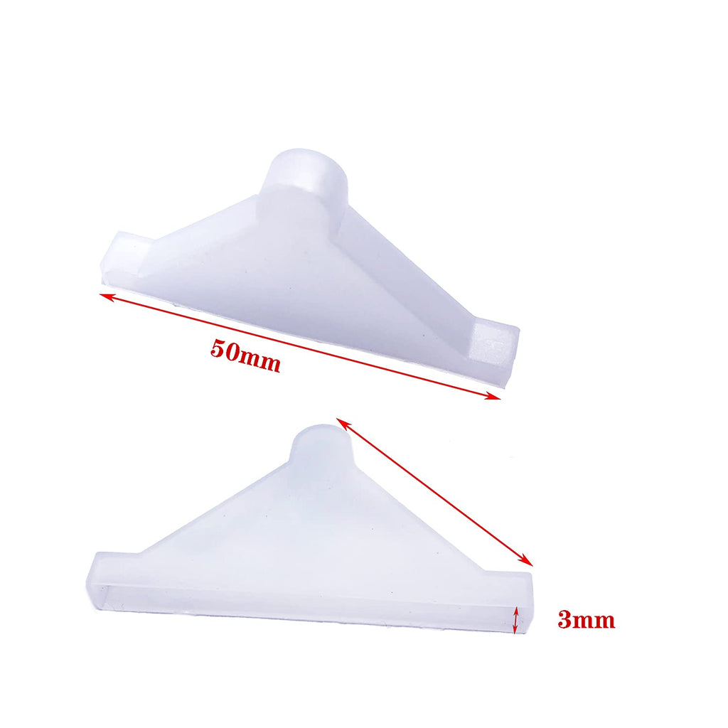 Mirror Corner Protectors- 20 Pcs Toughened Glass Corner Protector Ceramic Tile wrap Angle Plastic Bathroom Lens Right