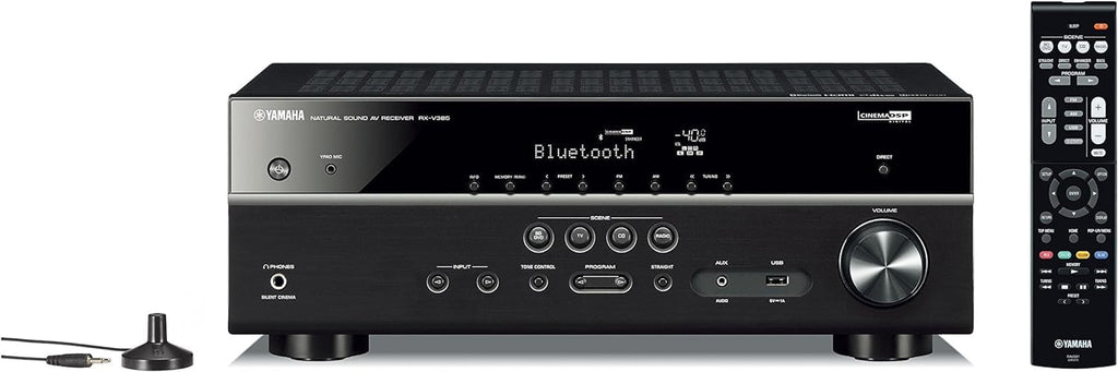 RX-V385 5.1-Channel 4K Ultra HD AV Receiver with Bluetooth