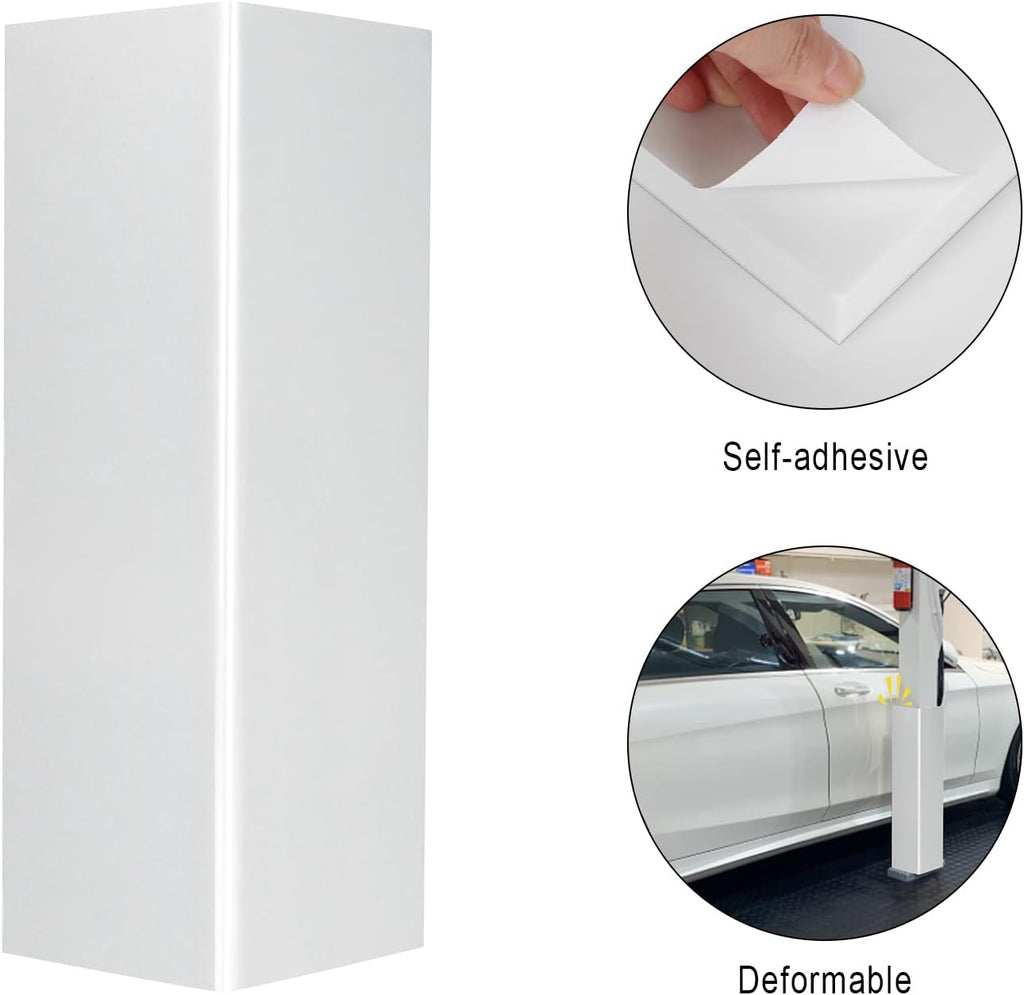 Garage Wall Protector Foam Corner Guard for Parking Lot 4Pk Car Door Bumper