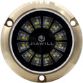 RGBW Full Color LED Underwater Boat Light,Surface Mount,Bronze Housing,Build-in Driver,No External Controllers Required
