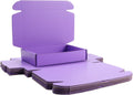 Small Purple Shipping Packaging Boxes L8xW5.5xH1.5Inch 20Pcs Mailer Boxes