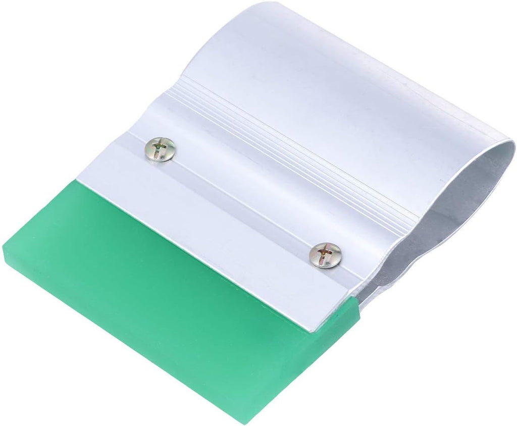 Rubber Squeegee for Screen Printing 3.9X5.1X1.1 Inch Ink Scraper with Comfortable Handle for DIY Silk Screen Crafts
