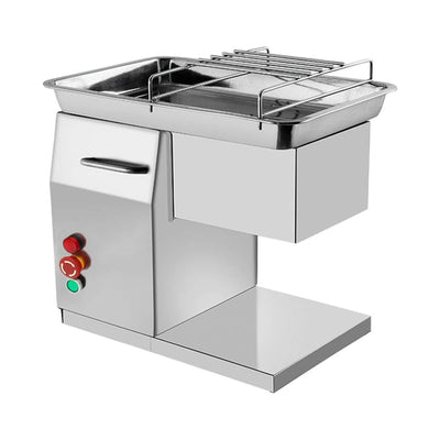 4mm Meat Cutting Machine Meat Cutter Meat Slicer Stainless Steel 550lbs/h 800W Meat Shredded Dicer Slicer Machine