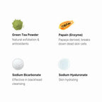 Enzyme Powder Green Tea Face Wash, Daily Exfoliator 3.88 oz.