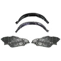 Front Fender Liners Set + Engine Splash Shield Undercover For 2007-2009 Toyota Camry Direct Replacement