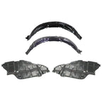 Front Fender Liners Set + Engine Splash Shield Undercover For 2007-2009 Toyota Camry Direct Replacement