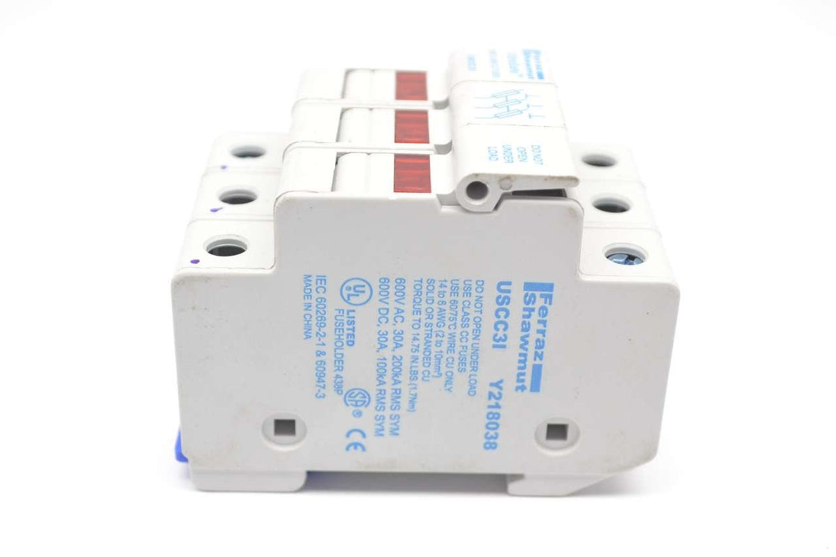 Ferraz Shawmut USCC3I Fuse Holder 30A 600V 3 Pole
