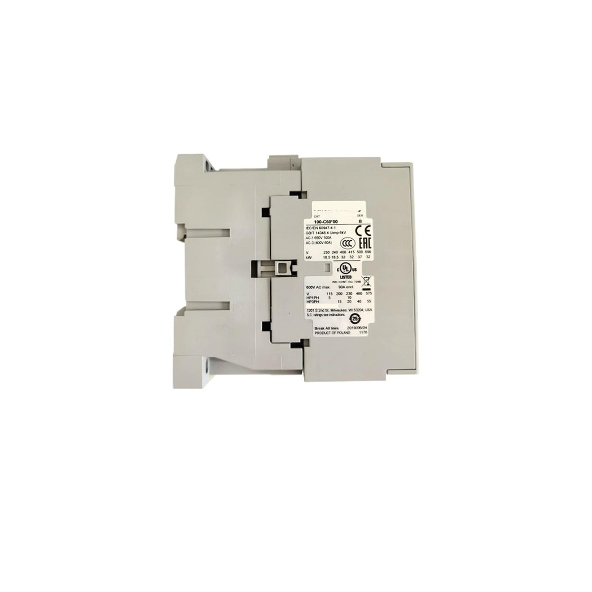 Arionyx Contactor 100-C60/85 100-C60KF00 100-C60D00