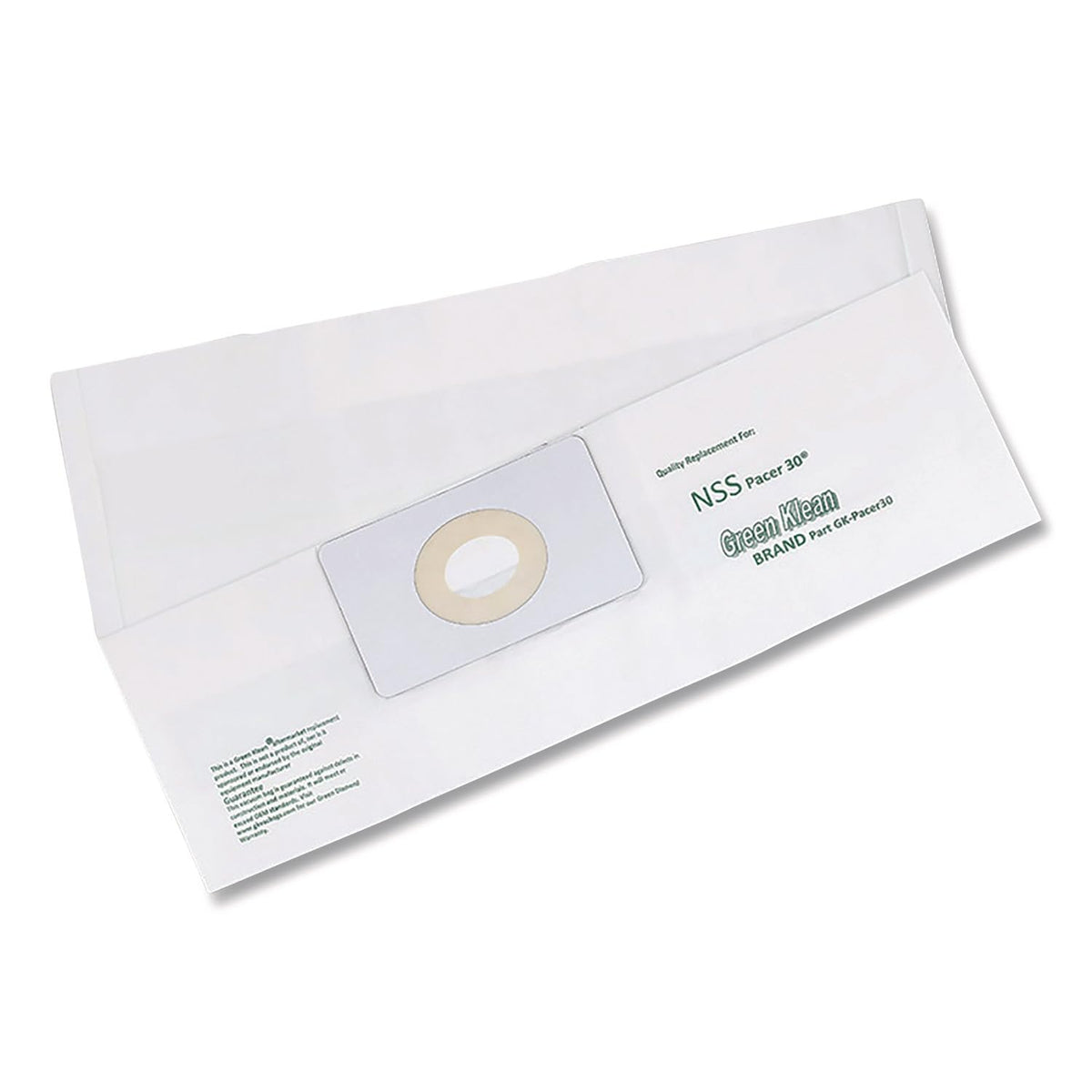 Green Klean Replacement Vacuum Bags, Fits NSS