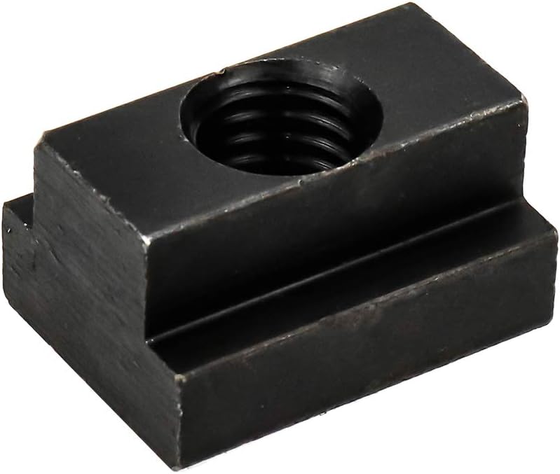 M12 T-Slot Nut,Black Oxide Finish,Grade 8.8,0.47" Threads