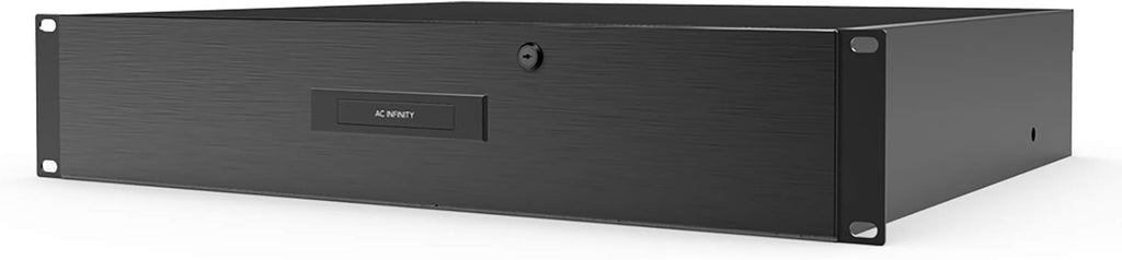 AC Infinity Rack Mount Drawer 2U, Locking Storage for 19" Server & AV Racks