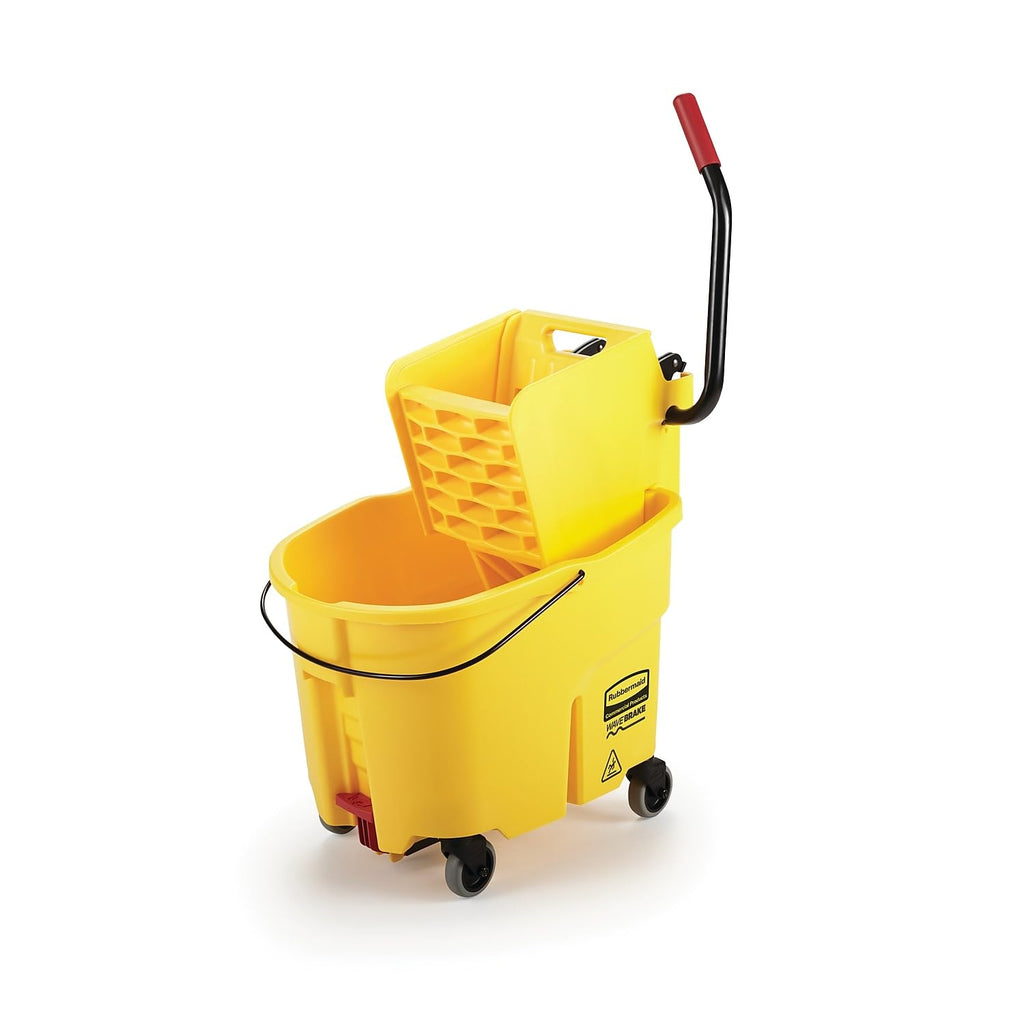 WaveBrake 35QT Side-Press Mop Bucket 2.0