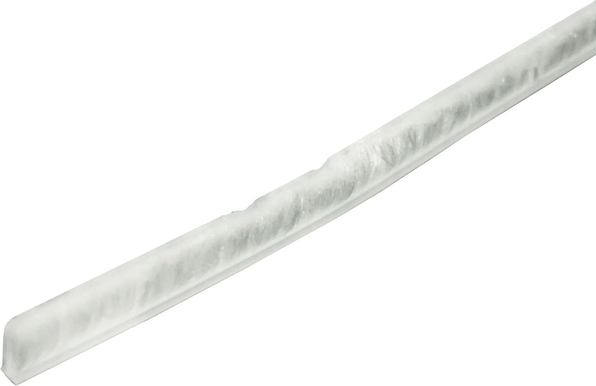 WRS .450" x .187" Fin Pile Weatherstripping for Windows, 24 Ft Roll