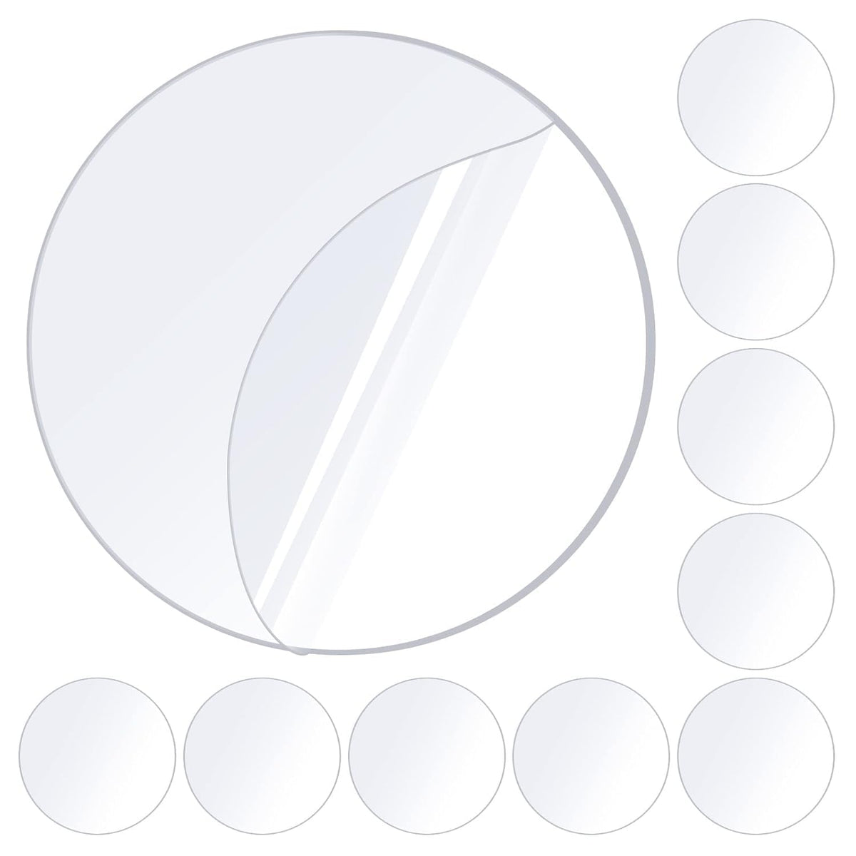 Heavy Duty Double Sided Mounting Circle Tape Picture Hanging 10PCS